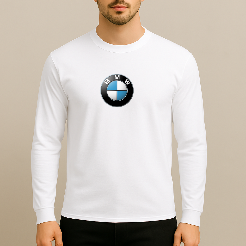 Men's BMW Motorsports Car Long Sleeve T-Shirt